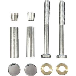 👉 Schroevenset chroom active Wiesbaden (2 st) tbv supportbeugels 8720195540557