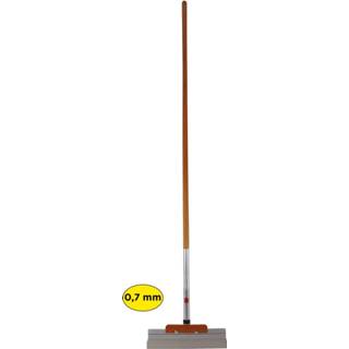 👉 Vloerschraper houten steel active Super Prof Multi Click wand/vloerschraper met - 0,7 mm 8712123042813