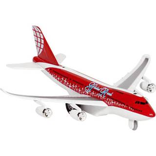 👉 Rood speelgoed vliegtuig met licht en geluid voor kinderen