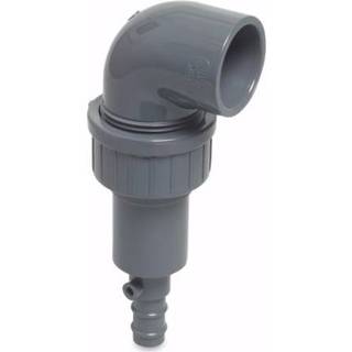 👉 Afdruipventiel active 90 graden PVC-U 32 mm x 1 1/4 inch lijmmof x... 4019305036269
