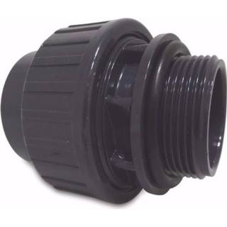 👉 Koppeling active met O-ring PVC-U 50 mm x 1 1/2 inch lijmmof x... 4019305021722