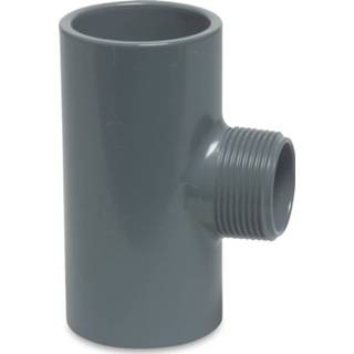 👉 Lijmmof active T-stuk 90 graden PVC-U 32 mm x 1 inch x... 4019305033107