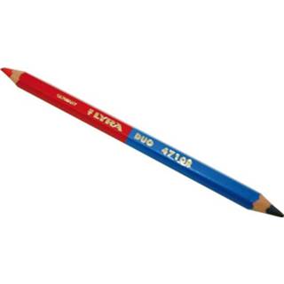 👉 Lyra Duo-potlood 175 mm blauw/rood met stiftdikte 6.25 mm