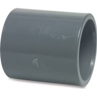 👉 Lijmmof grijs active Sok PVC-U 1 inch imperial 16 bar (per 10 stuks) 4019305363624