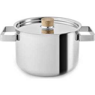 👉 Steel hout zilverkleurig Eva Solo - Pot 3.0l Nordic Kitchen Stainless 5706631183031