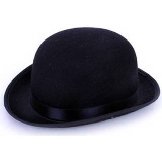 👉 Bolhoed kunststof zwart Engelse 8718758177043