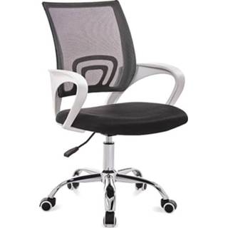 👉 Bureaustoel wit zwart active 9050 Computerstoel Home Back Chair Comfortabel frame Eenvoudige (zwart) 6922410896100