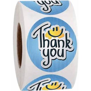 👉 Decoratiesticker active feestelijke 10 STKS Bedankt Bakken Cake Bruiloft Decoratie Stickers, Grootte: 2,5 cm / 1 inch (A-65)