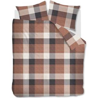 👉 Dekbedovertrek rood katoen Beddinghouse Rohan - Lits-jumeaux (260x200/220 Cm + 2 Slopen) Red 8719931190026
