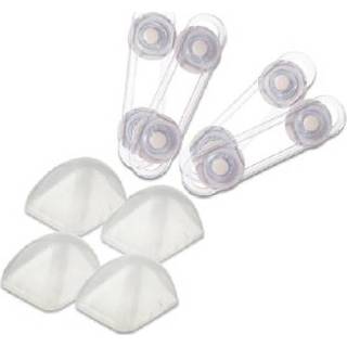 👉 Hoek beschermer jongens transparent klein baby's transparant Dream baby ® 4 stuks DELUXE hoekbeschermers & multifunctionele sluitingen klein, 9312742870072