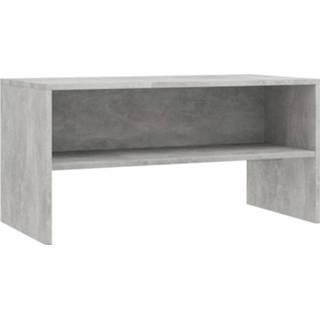 👉 Spaanplaat steigerhout grijs Vidaxl Tv-meubel 80x40x40 Cm Betongrijs 8719883672199