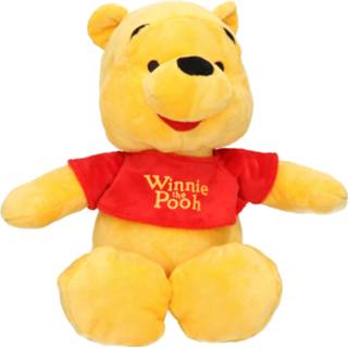 👉 Knuffel beest active geel Beren speelgoed artikelen Disney Winnie de Poeh knuffelbeest 34 cm