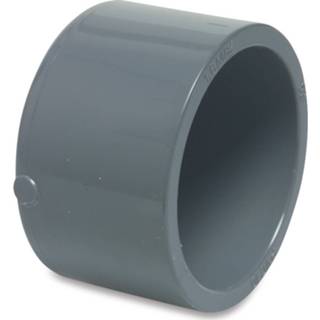 👉 Eindkap grijs active PVC-U 1/2 inch imperial lijmmof 16 bar (per 10 stuks) 4019305363723