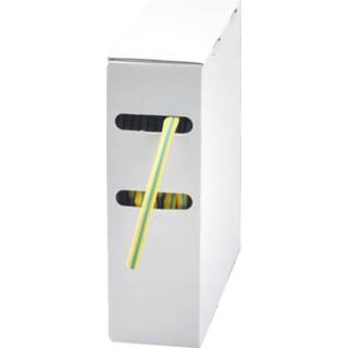 👉 Krimpkousen groen geel active Krimpkous-box met gekleurde krimpkous 3,2 mm groen-geel | 20 meter 4028232210413
