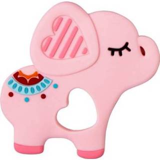 Bijt ring meisjes baby's roze SPIEGELBURG COPPENRATH Bijtring olifant BabyGlück 4029753166456