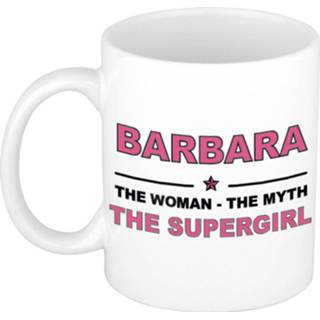 👉 Beker vrouwen Barbara The woman, myth supergirl cadeau koffie mok / thee 300 ml