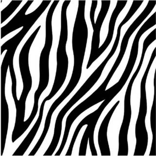👉 Motief active 20x Zebraprint/zebra servetten 33 x cm