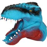 👉 Blauwe dinosaurus handpop 14 cm