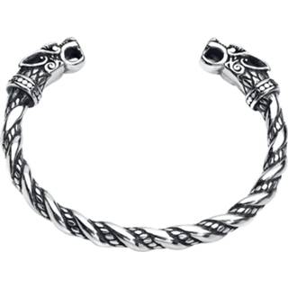 👉 Armband zilverkleurig unisex URBANTIMBER - Fenriswolf 4064854038868