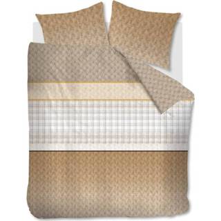 👉 Dekbedovertrek katoen satijn goud goudkleurig Beddinghouse Dorette - 2-persoons (200x200/220 Cm + 2 Slopen) Gold 8719931183493