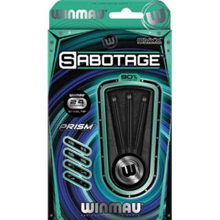 👉 Winmau Sabotage Onyx Steeltip Darts 24gr 5023231011787