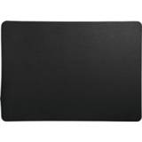 👉 Placemat zwart leer kunstleder Asa Selection 33 X 46 Cm 4024433339786