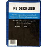 👉 Dekkleed PE (Polyethhlene) blauw 4x6 meter - Bouwbestel Huismerk