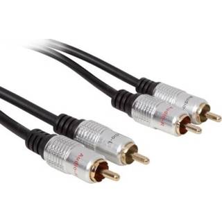 👉 2 X Rca Audio Plug naar 2 X Rca Audio Plug / Standaard / 5.0M