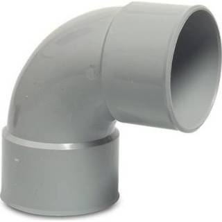 Lijmmof grijs active Bocht 87 graden PVC-U 50 mm KOMO 4019305631532