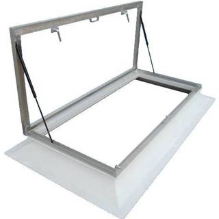 👉 Dakluik aluminium active dakbetreding (dakluik) 100x200 cm Tandem met klink met...