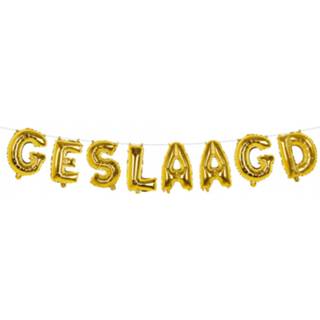 👉 Folie goud goudkleurig Boland Ballonslinger 4 Meter 8712026906045