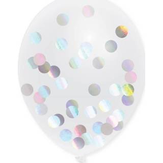 👉 Ballon wit Haza Original Confetti Ballonnen 5 Stuks 30 Cm 8711319423689