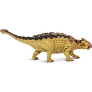 👉 Dinosaurus geel bruin rubber Safari Ankylosaurus Junior 19 Cm Geel/bruin 95866001490