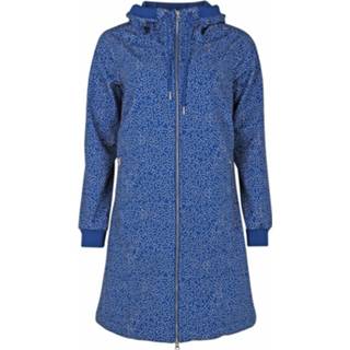 👉 Regenjas blauw wit active vrouwen Danefae Sofshell Dames Stip Jane