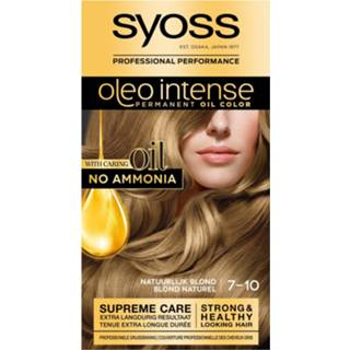 👉 3x Syoss Oleo Intense Haarverf 7-10 Natuurlijk Blond