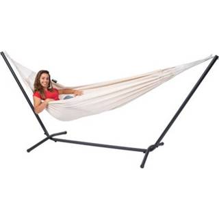 👉 Hangmat wit active Tropilex Set Single Easy&Classic white 8719925912009