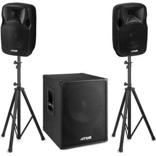 👉 Speakerset active MAX MX700 complete actieve 2.1 live set / - 700W 8715693316810