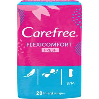 👉 Small medium active Carefree Flexicomfort Fresh / 20 stuks 3574661493701