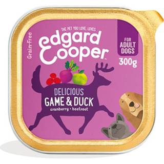 👉 Vers vlees active 18x Edgard&Cooper Kuipje Wild - Eend 300 gr