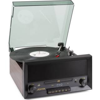 👉 Platenspeler active Fenton RP135W met Bluetooth, CD en USB mp3 speler in 60's 8715693319781