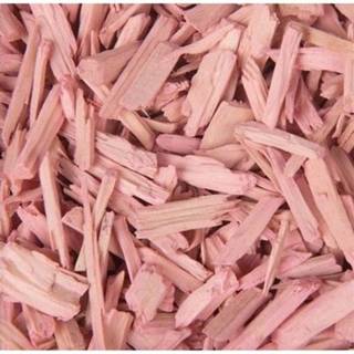 👉 Hout snipper active roze 4x Zakje lichtroze houtsnippers 150 gram geboorte decoratie