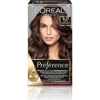 👉 Haarkleuring bruin active 6x L'Oréal Preference 6.21 Zurich - Zeer licht koel 3600523834952
