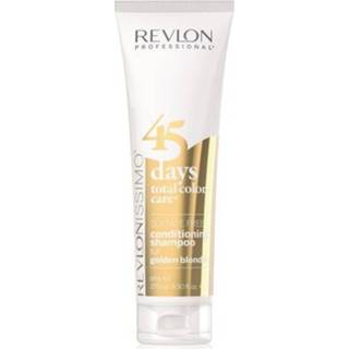 👉 Shampoo active Revlon 45 Days 2 IN 1 & Conditioner 275ml Golden Blondes 8432225056418