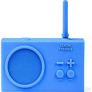 👉 Draagbare radio blauw active Lexon TYKHO 2 rechargeable Blue 3660491004788