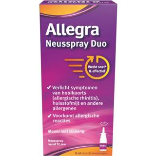 👉 Neusspray active Allegra Duo 15 ml 8712172866781