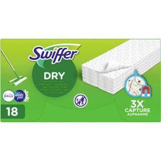 👉 Vloerreiniger active Swiffer Droge Doekjes Navullingen 18 stuks 8001841945040