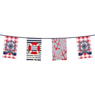 👉 Vlaggenlijn marine PE plastic active Navy / - 10 meter | 7424952820838