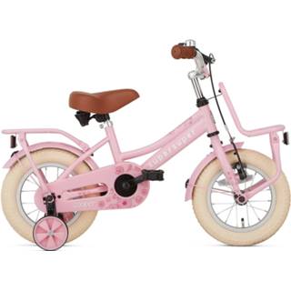 👉 Kinderfiets roze Remnaaf i.c.m. V-Brake meisjes active kinderen Supersuper Cooper 12