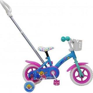 👉 Kinderfiets roze blauw meisjes active kinderen baby's Baby Shark 10