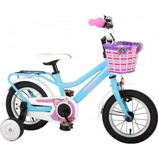 👉 Kinderfiets blauw Remnaaf i.c.m. V-Brake meisjes active kinderen Volare Brilliant 12